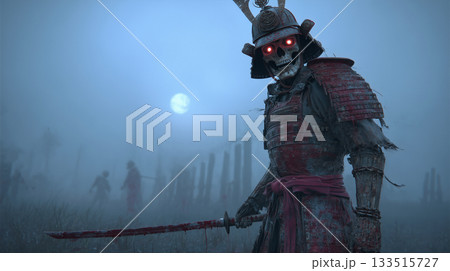 ゾンビの武者 133515727