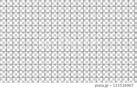 方眼シームレスパターン・チェック柄 133516907