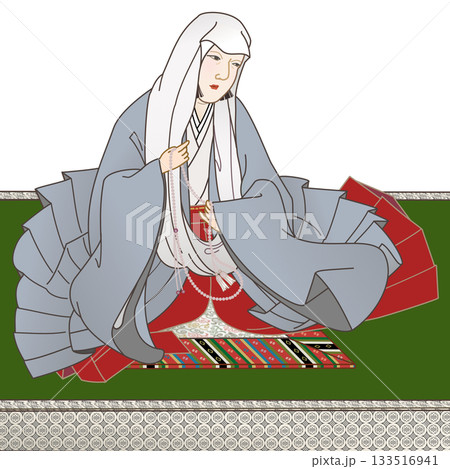 待賢門院のイラスト 133516941