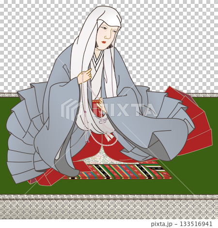 待賢門院のイラスト 133516941