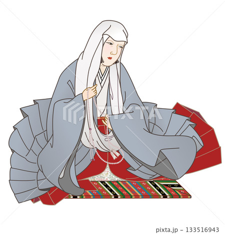待賢門院のイラスト 133516943