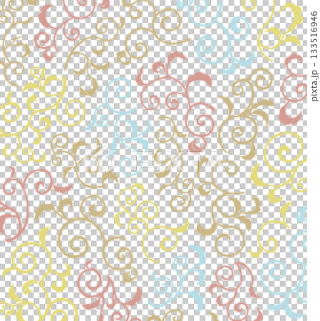Arabesque pattern 133516946