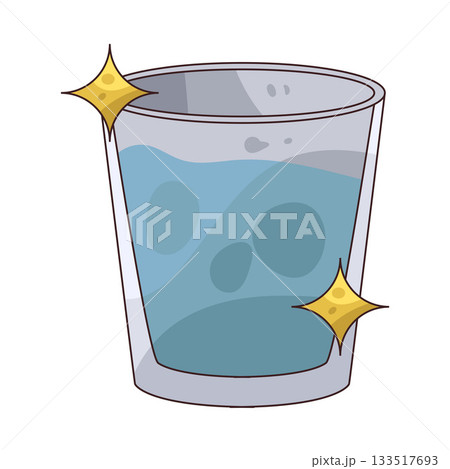 illustration of Water Glass 133517693