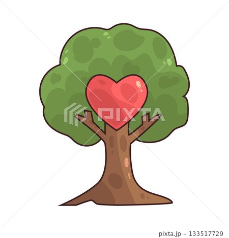 illustration of Charity Tree 133517729
