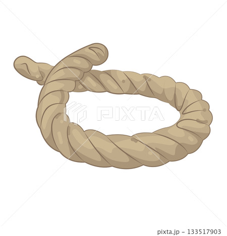 Illustration of rope Illustration of rope 133517903