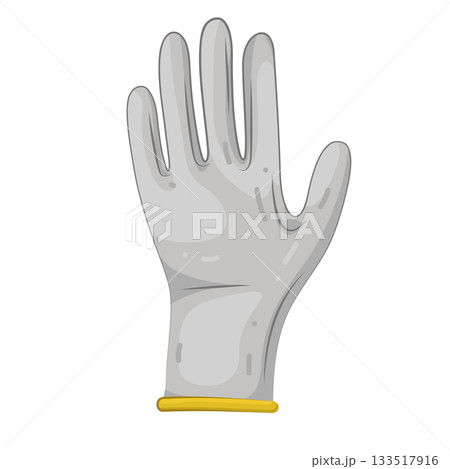 Illustration of safety gloves  133517916