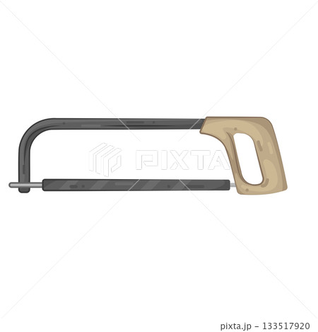 Illustration of hacksaw Illustration of hacksaw 133517920