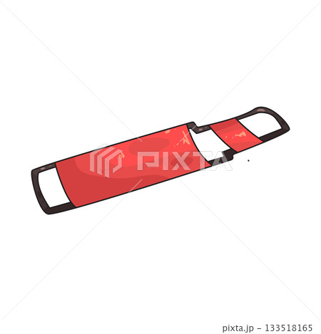 illustration of stretcher illustration of stretcher 133518165