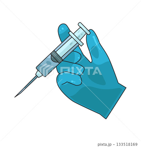 illustration of injection illustration of injection 133518169