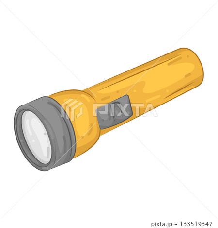 Illustration of flashlight Illustration of flashlight 133519347
