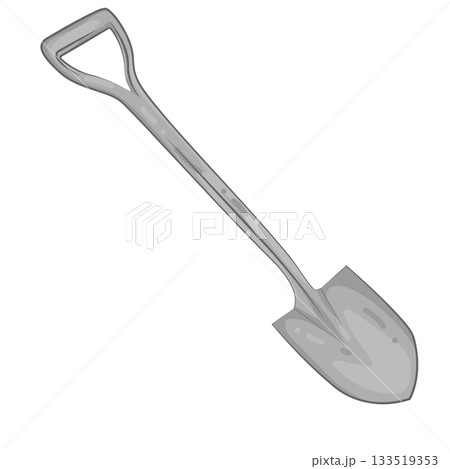 Illustration of shovel 133519353