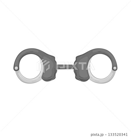 Illustration of handcuffs Illustration of handcuffs 133520341
