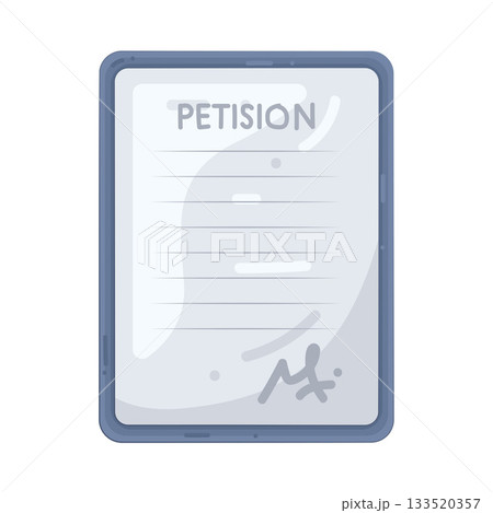 Illustration of petition Illustration of petition 133520357