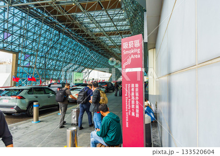 台湾　桃園市　台湾桃園国際空港 133520604