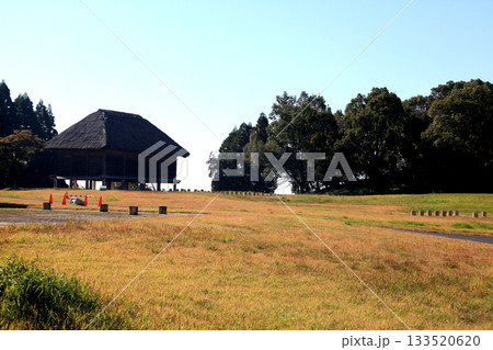 熊本県山鹿市「歴史公園鞠智城」の風景 133520620
