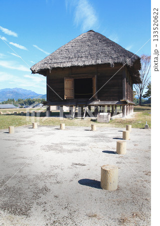 熊本県山鹿市「歴史公園鞠智城」の風景 熊本県山鹿市「歴史公園鞠智城」の風景 133520622