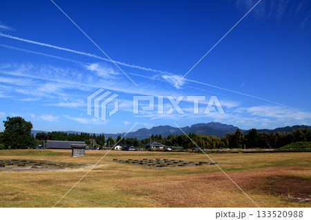 熊本県山鹿市「歴史公園鞠智城」の風景 熊本県山鹿市「歴史公園鞠智城」の風景 133520988