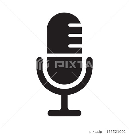 Digital Cloud Audio Emblem Representing Internet Based Broadcasting Identity 133521002