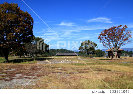 熊本県山鹿市「歴史公園鞠智城」の風景 133521045