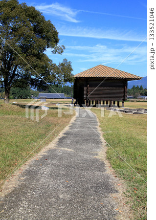 熊本県山鹿市「歴史公園鞠智城」の風景 133521046