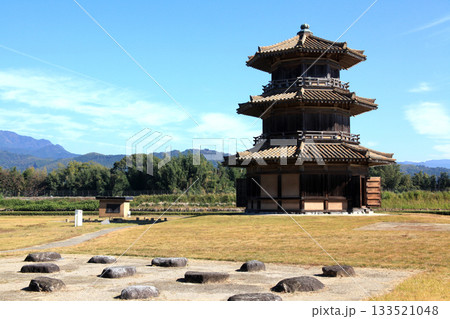 熊本県山鹿市「歴史公園鞠智城」の風景 熊本県山鹿市「歴史公園鞠智城」の風景 133521048