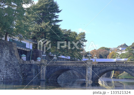 皇居　二重橋 133521324