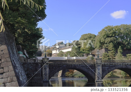 皇居　二重橋 133521356