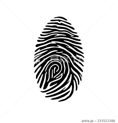 Fire-Inspired Abstract Fingerprint Design Showing Strength Life and Movement Fire-Inspired Abstract Fingerprint Design Showing Strength Life and Movement 133521386