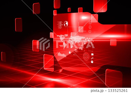 Futuristic technology interface Futuristic technology interface 133525261