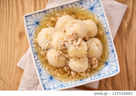 里芋の鶏そぼろ餡掛け 里芋の鶏そぼろ餡掛け 133526662