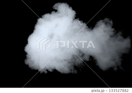 White fog on black background White fog on black background 133527882