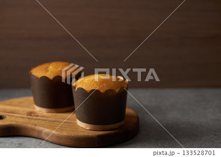 ケーキマフィン　アメリカの焼き菓子のイメージ 133528701