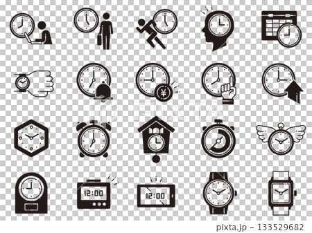 Time/Clock Icons 05 Time/Clock Icons 133529682
