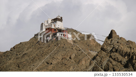 Medieval Tsemo Monastery and Tsemo Castle, Leh, India. Medieval Tsemo Monastery and Tsemo Castle, Leh, India. 133530534