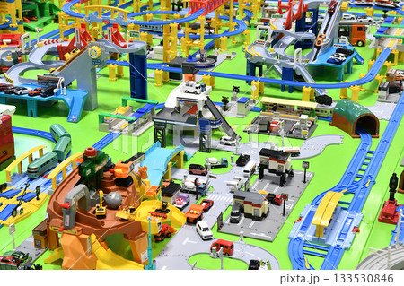 おもちゃの街並み おもちゃの街並み 133530846