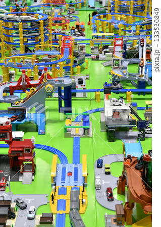 おもちゃの街並み おもちゃの街並み 133530849