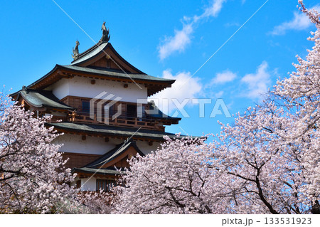 春 桜 諏訪高島城 春 桜 諏訪高島城 133531923
