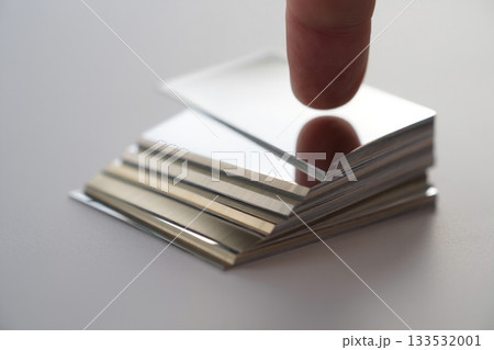 hand with cards 133532001