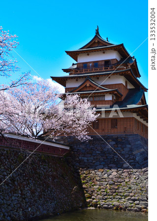 春 桜 諏訪高島城 春 桜 諏訪高島城 133532004