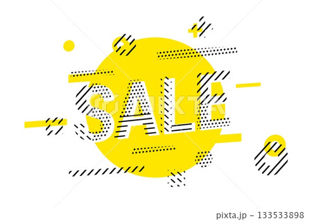 Sale banner template design. Special offer. Vector illustration. 133533898