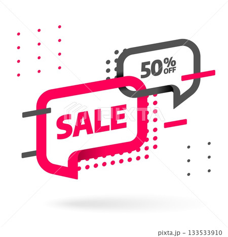 Sale banner template design. Special offer. Vector illustration. Sale banner template design. Special offer. Vector illustration. 133533910