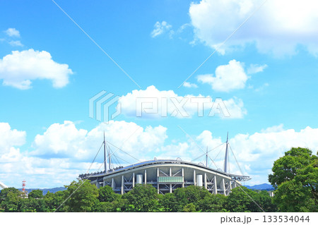 愛知県豊田市、豊田スタジアムの風景 133534044