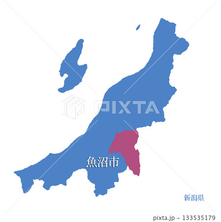 新潟県　魚沼市　うおぬまし 133535179