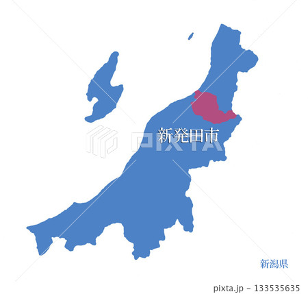 新潟県　新発田市　しばたし 133535635