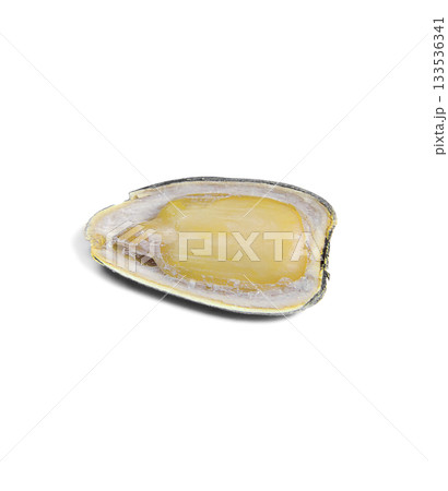 Open sunflower seeds close-up 133536341