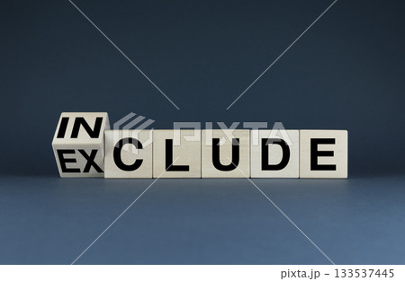 Includes or Exclude. Cubes form words Include or Exclude. Includes or Exclude. Cubes form words Include or Exclude. 133537445