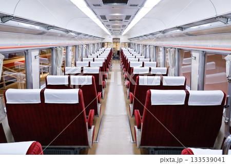 小田急3000形「SE」車の車内（先頭車） 133539041