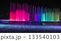 カラフルな噴水ショー 133540103