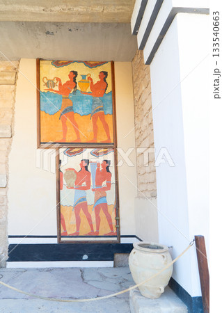 Knossos palace at Crete, Greece 133540663