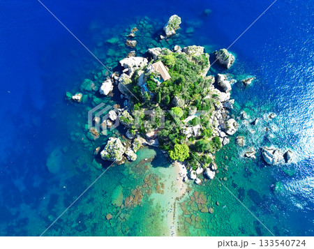 Taormina beach, Sicily Italy 133540724